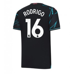 Manchester City Rodri Hernandez #16 Replika Tredjetrøje 2023-24 Kortærmet